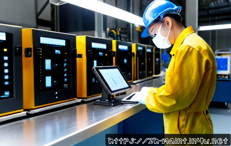 생산설비 유지보수 직무에 적합한 성격 유형 - Photorealistic industrial maintenance technician in clean protective coveralls and safety helmet, ca...